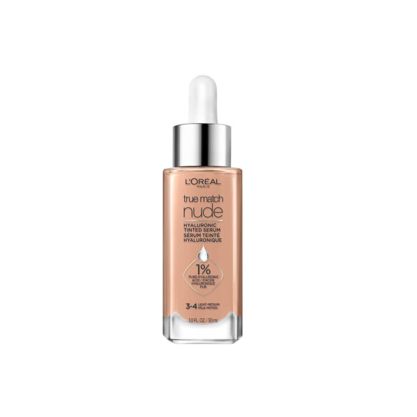 L'Oreal Paris True Match Nude Hyaluronic Tinted Serum Foundation with 1% Hyaluronic acid