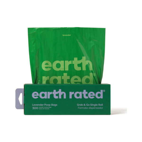 Earth Rated Dog Poop Bags - Leak-Proof and Extra-Thick Pet Waste Bags for Big and Small Dogs - 300 Bags