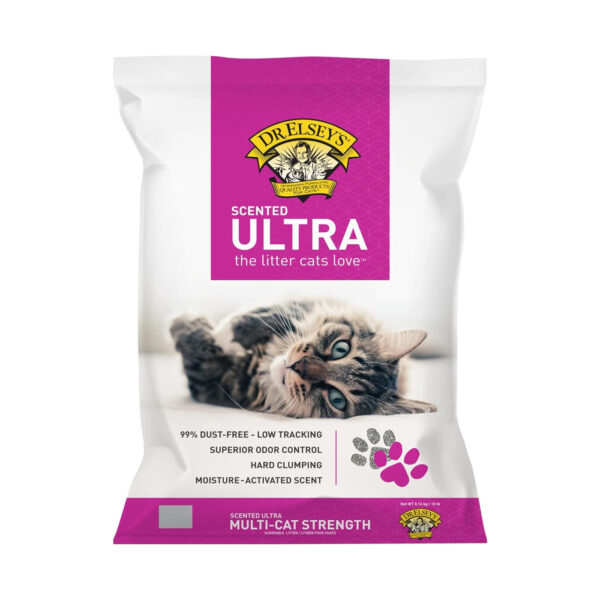 Precious Cat Elsey's Ultra Scented Cat Litter,18 Lb